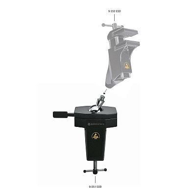 Основание струбцинное SPANNFIX антистатическое Bernstein 9-251-ESD