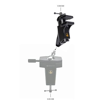 Зажим для плат "тиски", антистатический Bernstein 9-252-ESD