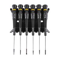 Набор отверток (3шлиц/3крест), антистатический Bernstein 4-620