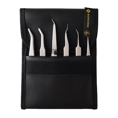 Набор пинцетов антистатический Bernstein 5-050