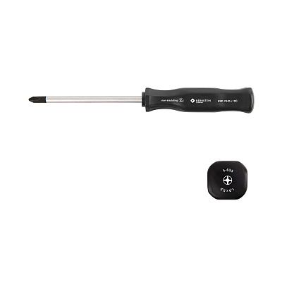 Отвертка крест PH2 антистатическая Bernstein 4-653